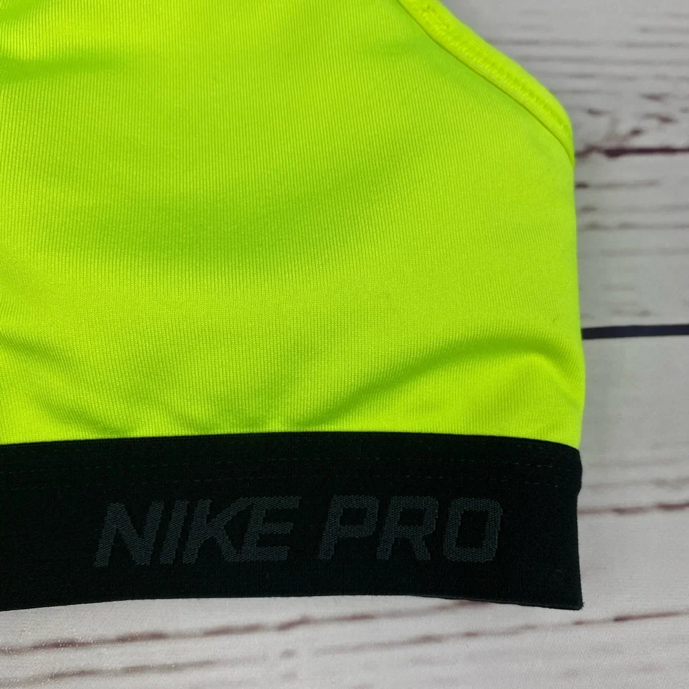 Nike‎ Neon Yellow Sports Bra